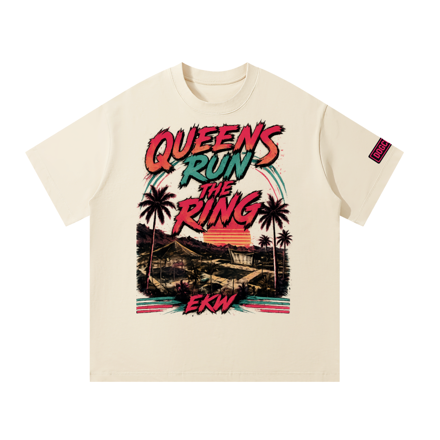 QUEENS RUN THE RING SHORT SLEEVE