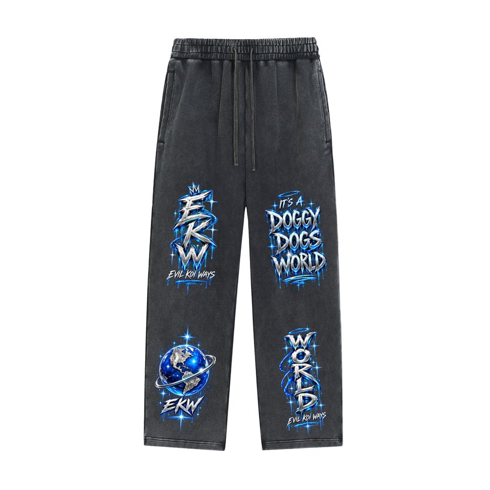 Snow Wash Heavyweight EKW Sweatpants