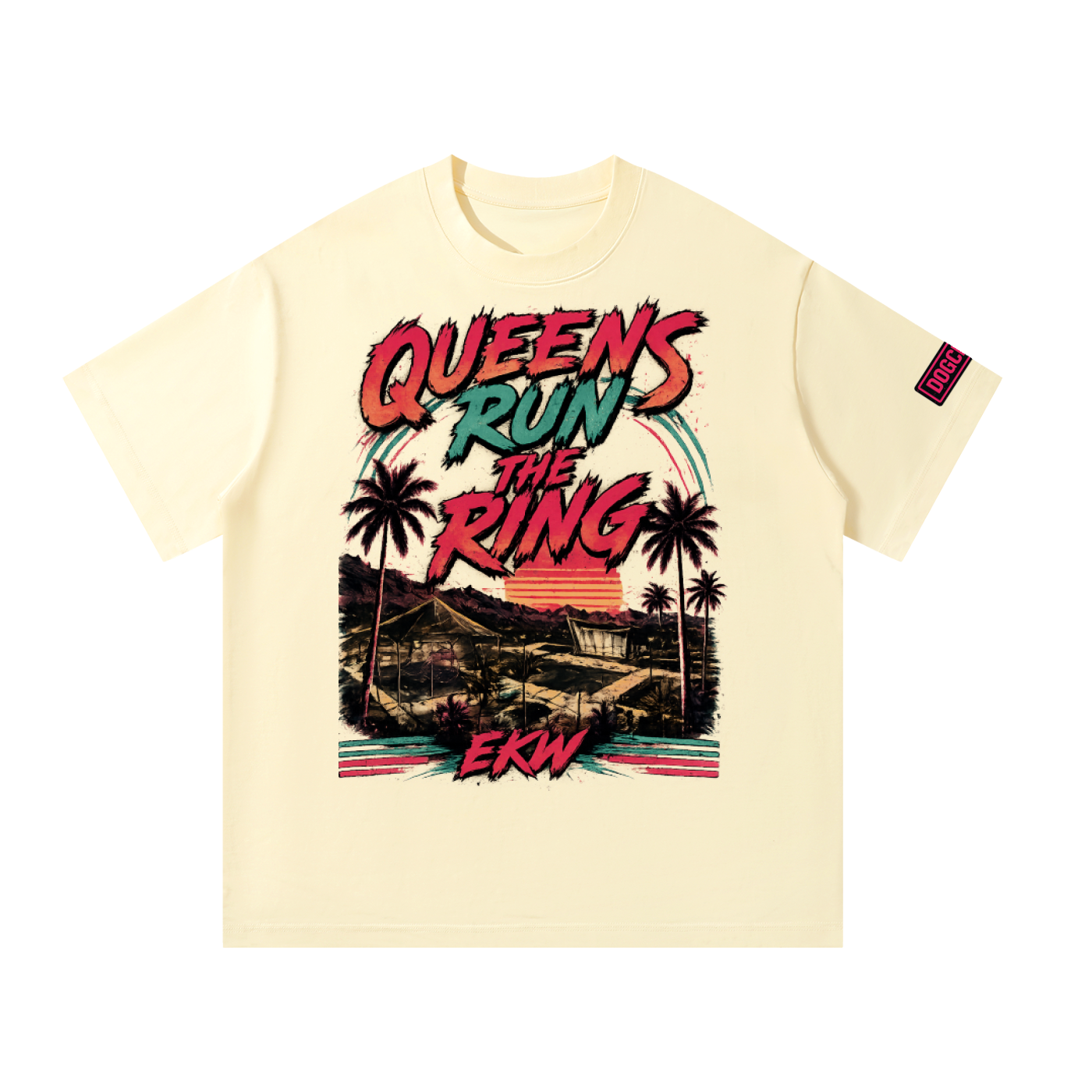 QUEENS RUN THE RING SHORT SLEEVE