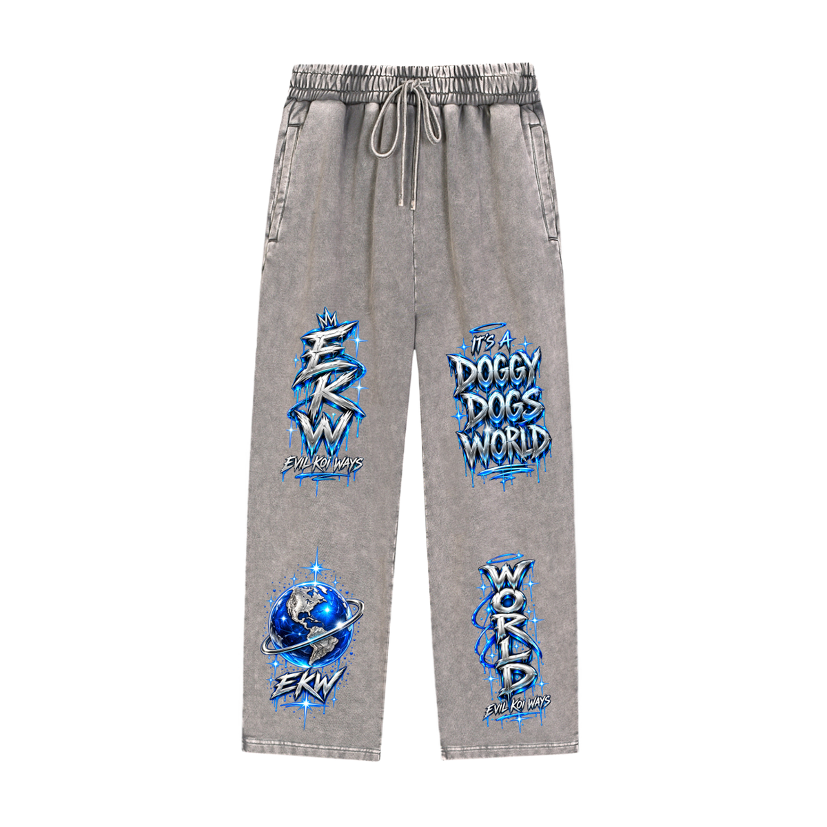 Snow Wash Heavyweight EKW Sweatpants