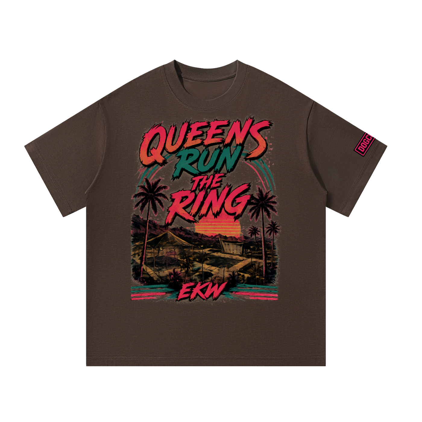 QUEENS RUN THE RING SHORT SLEEVE